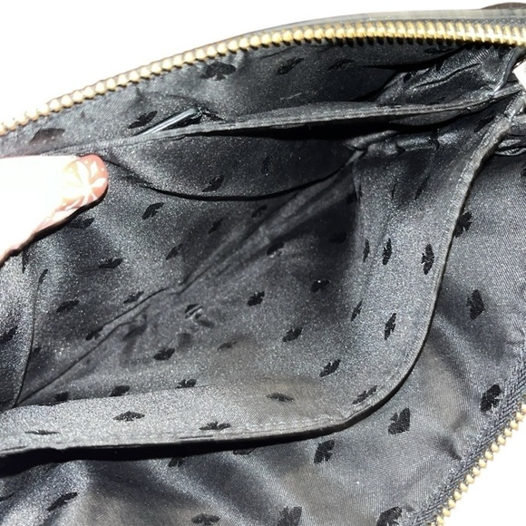 Kate Spade Black Pebbled Leather Triple Gusset Crossbody Bag - Picture 15 of 15